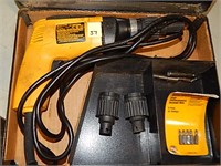 DeWalt Powder Drill w/ Bits & Case