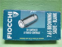 Fiocchi 7.65 Browning Blanks - 49 Count