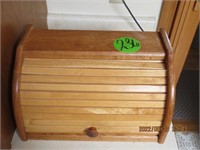 Oak bread box