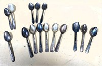 silve rplated spoons