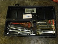 Craftsman Wrenches and 14" Pipe Wrench In Case