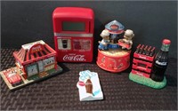 Coca-Cola Lot-Banks/Merry-Go-Round/Misc.
