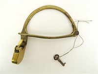 Early Brass Bicycle Lock