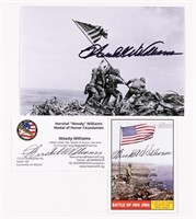 3 HERSHEL WILLIAMS MOH SIGNATURES