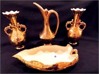 4PCS 24K GOLD LAYERED CERAMICS-MADE IN USA