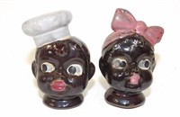 Vintage Black Americana Chef & Mammy Heads