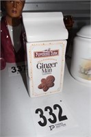 Pepperidge Farm Ginger Man Cookie Jar