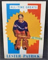1960-61 Topps #1 Lester Patrick Hockey Card