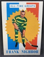1960-61 Topps #35 Frank Nighbor Hockey Card