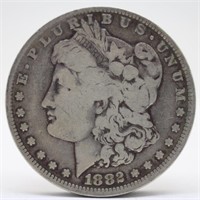 1882-O Morgan Silver Dollar - G