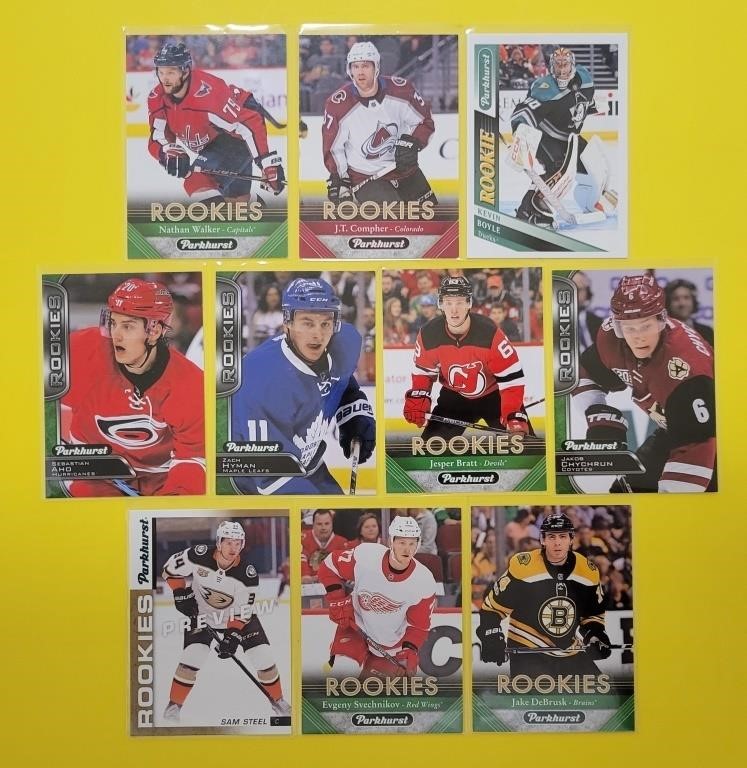 Assorted Parkhurst Rookie Cards - Lot of 10