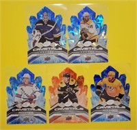 2021-22 Upper Deck Ice Hockey Ice Crystals Inserts