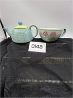 Tea Pot and Cup