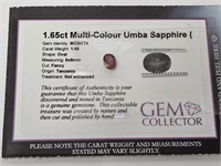 1.65ct Multi-Colour Umba Sapphire