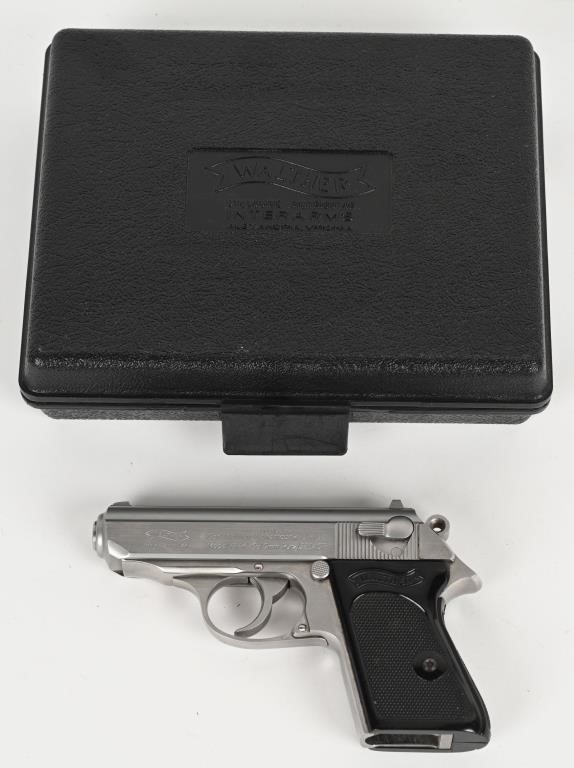 CARL WALTHER MODEL PPK STAINLESS STEEL 380 ACP
