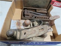 COLL OF VINTAGE PLANERS, HOLE PUNCH MISC. TOOLS