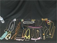 COSTUME JEWELRY-NECKLACES,CHOKERS,BRACELETS