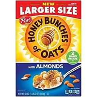 Honey Bunches of Oats with Almonds Cereal 50 Oz$30
