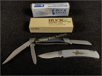 (2) Buck Pocketknife Lot