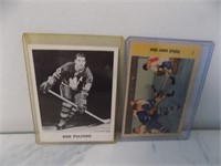 2 Bob Pulford Cards 1958-59 "Pulford Comes Close"+