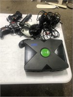 XBOX GAME SYSTEM W/ CONTROLLERS