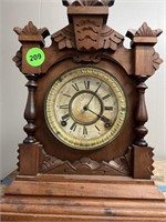 Ornate Wooden Clock