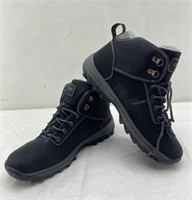 TSIODFO Men's Boots Winter Waterproof Leather