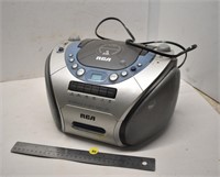 RCA CD/cassette Player