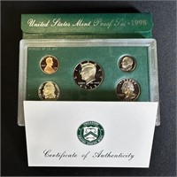 1998-S U.S. Proof Set