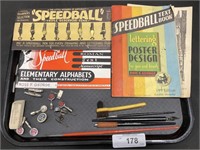Speedball Pen Tips & Art Tools.