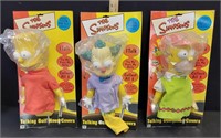 3 NEW THE SIMPSONS  TALKING GOLF HEAD COVERS