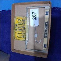 Motorcycle Plate & Licence Frame
