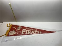 PITTSBURGH PIRATES BEAT EM BUCS RED PENNANT IN