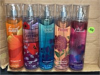 5 BATH & BODY WORKS FRAGRANCE MIST