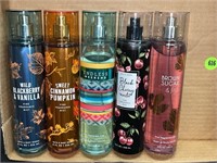 5 BATH & BODY WORKS FRAGRANCE MIST