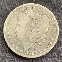 1889O Morgan Silver Dollar