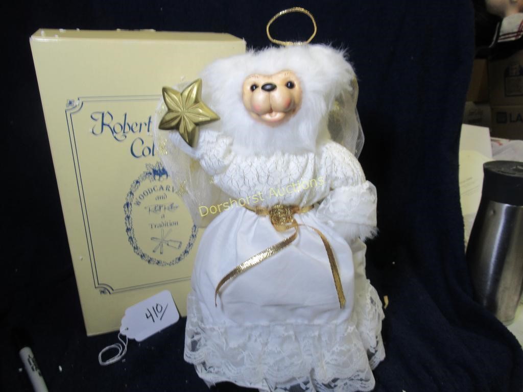 ROBERT RAIKES ANGELA TREE TOPPER W/ BOX - 13"H