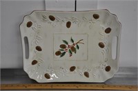 Ceramic serving platter