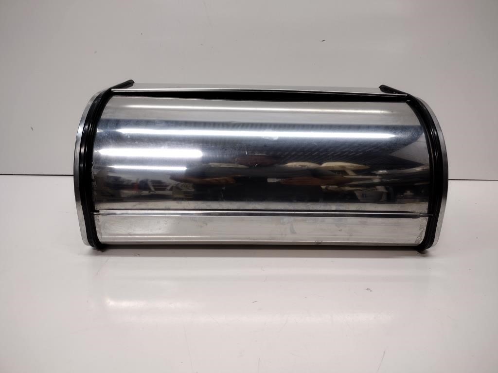 Vintage Stainless Steel Bread Box