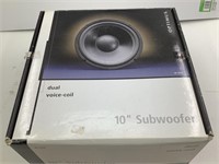 OPTIMUS 10 SUBWOOFER - NOT TESTED - 2 QTY