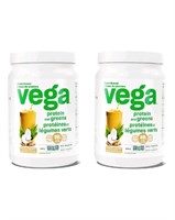 Lot of 2 Vega Protein and Greens Coconut Almond (1