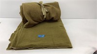 Military Wool Blanket 1942 and Sleeping Bag