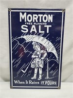 Morton Salt Advertising Sign
