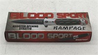 New Blood Sport Assisted Opening Stiletto Knife