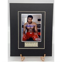 Muhammad Ali Signed Photo  w/ COA