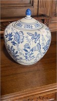 Blue and White Ginger Jar