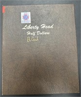 Barber / Liberty Head Half Dollar Book (no coins)