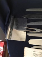 Variety of Knives and Utensils