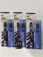 New Gloss Blue All Purpose Paint Markers