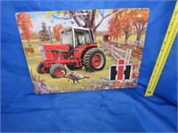 Metal International Harvester Sign